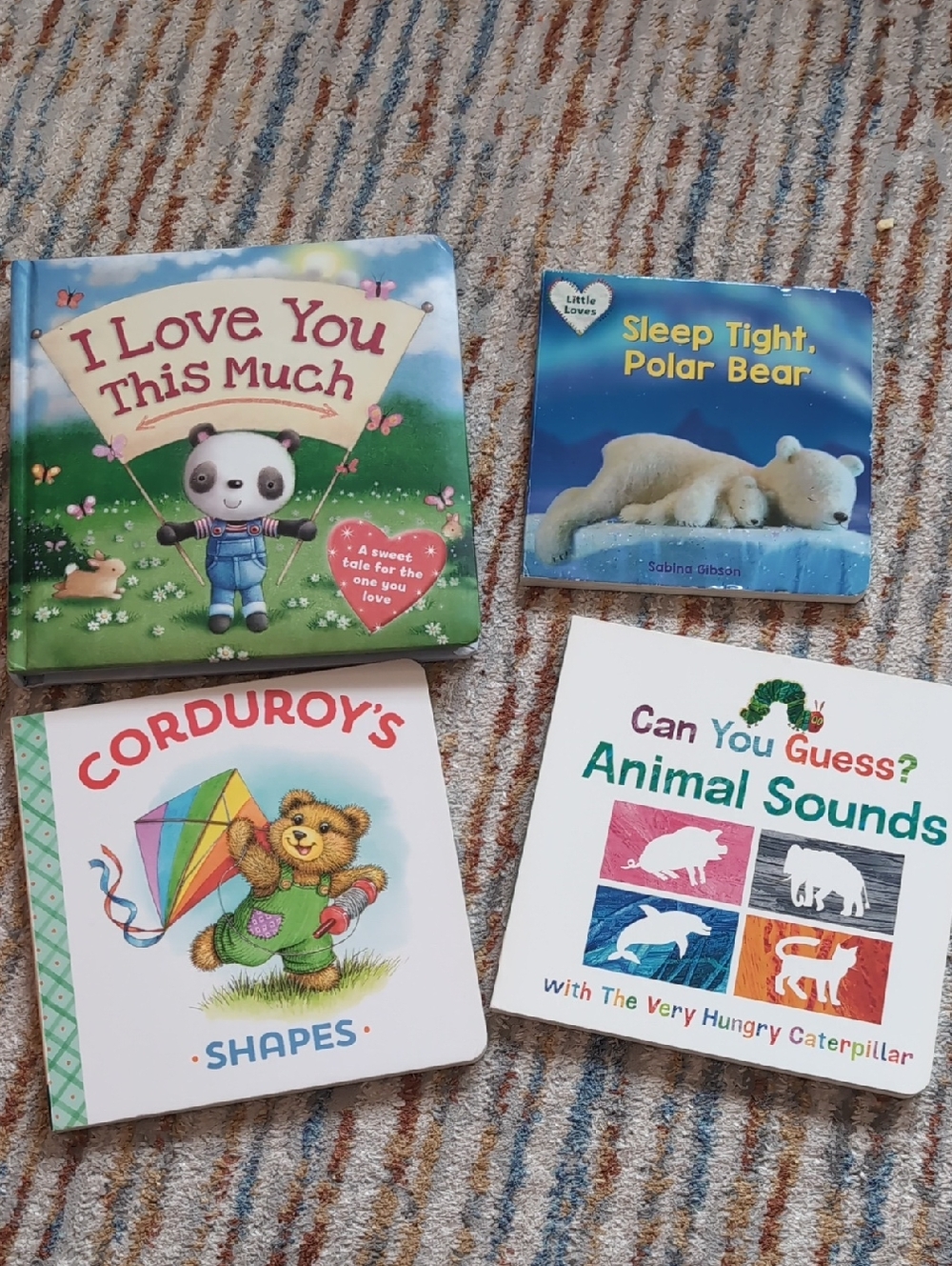 4 Assorted Kids Books